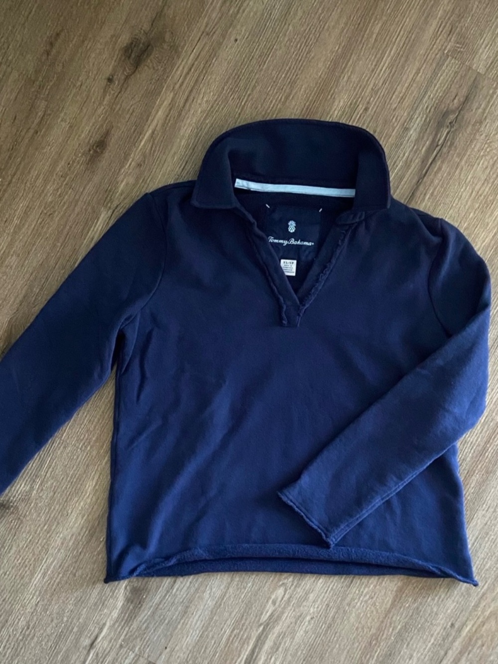 Tommy Bahama Navy Blue Sweater - Picture 3 of 5